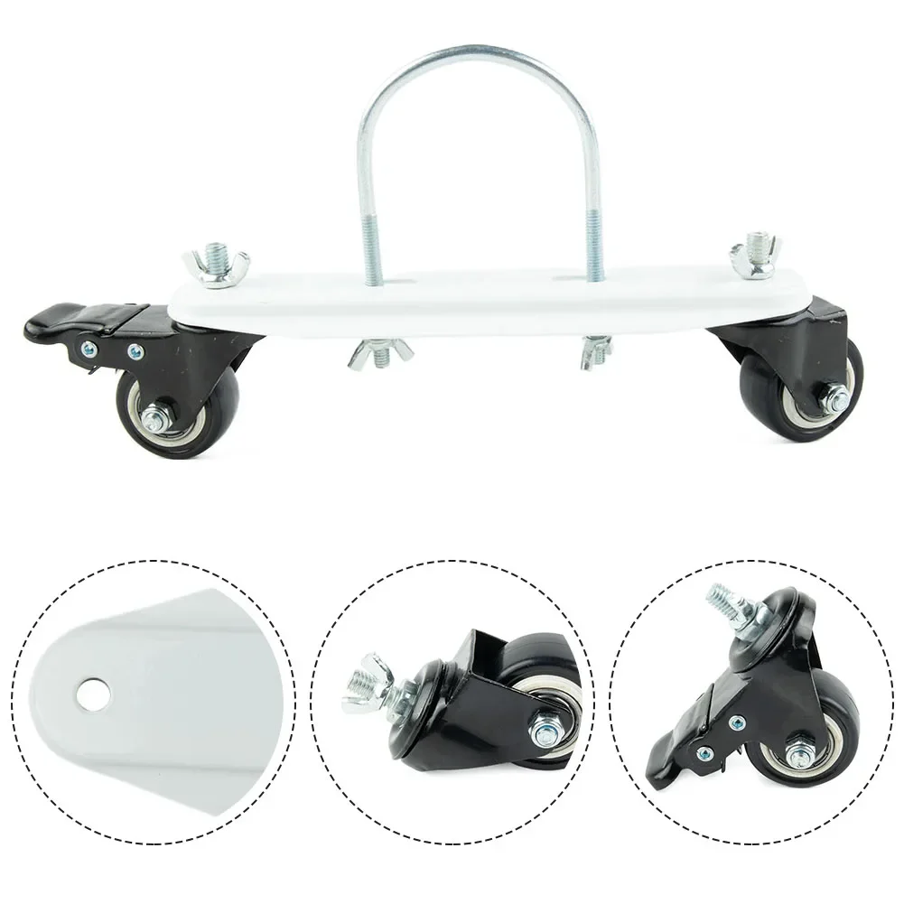 

Brand New Pulley Bracket Base 360° Rotated Aluminum 1 Pc 20kg BracketFeet Easy To Install For Infrared Heaters