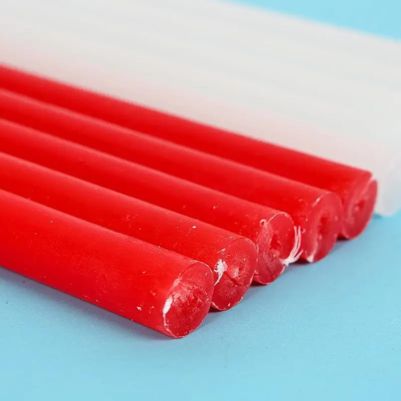 Tapered Candles 10X Wax Candles Long Burning Red/White Household Short Taper Candles Survival Supplies For Wedding Blessing