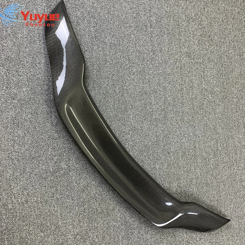 carbon fiber Unpainted Color Rear Trunk Boot Wing Rear Lip Spoiler For Kia K5 Optima 2014 2015 R style