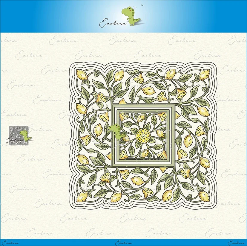 Lemon Frame metal cutting dies 2022 new diy molds Scrapbooking Paper Making die cuts crafts Printed Sheet