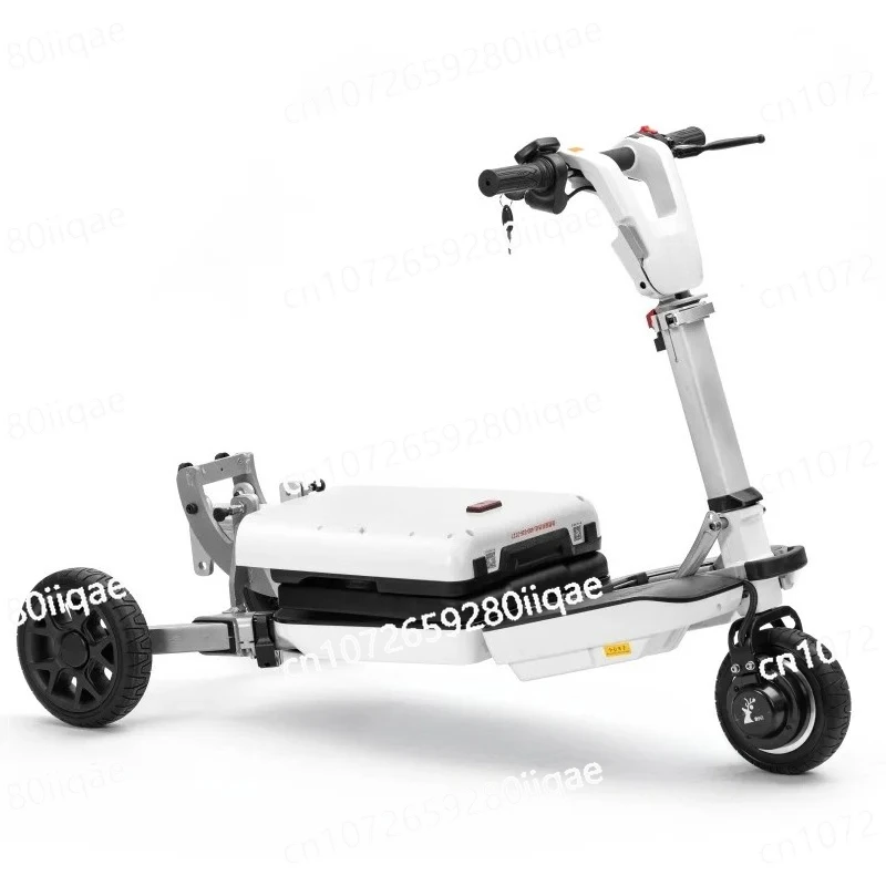 

Для пожилых людей с ограниченными возможностями 48 В 350 Вт 3-колесный электрический трехколесный велосипед для взрослых складной легкий складной дорожный мобильный электрический скутер