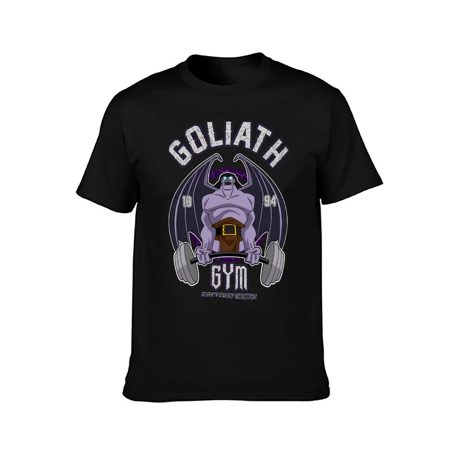 Goliath Gym T-Shirt Art Pattern Printed Casual Top T-Shirt