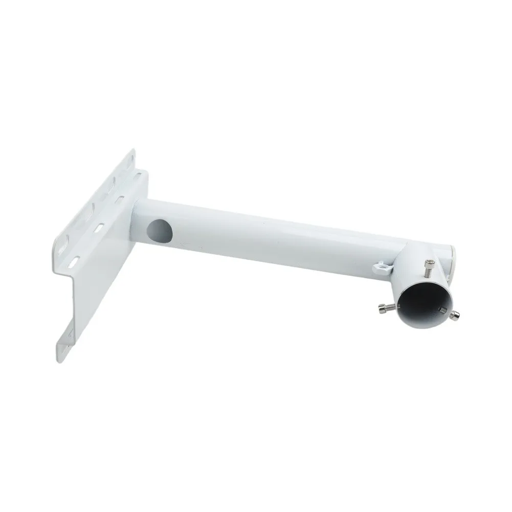 Building Exterior Camera Mount Bracket Outdoor Camera Mount Camera Bracket White Thickened Arm Secure Hoop Fixation