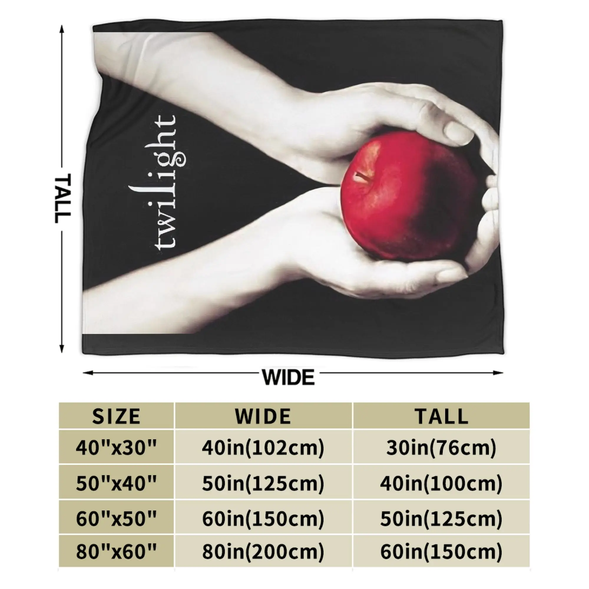 الشفق إدوارد بيلا بطانية لينة موضة أفخم رمي بطانية للأريكة السرير التخييم الفانيلا المفرش غطاء السرير