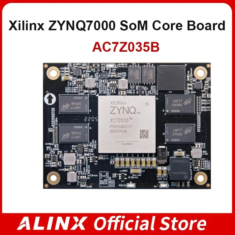 

ALINX AC7Z035B Xilinx ZYNQ 7000 SOM FPGA Core Board XC7Z035 ARM 7Z035 Development Demo System on Module