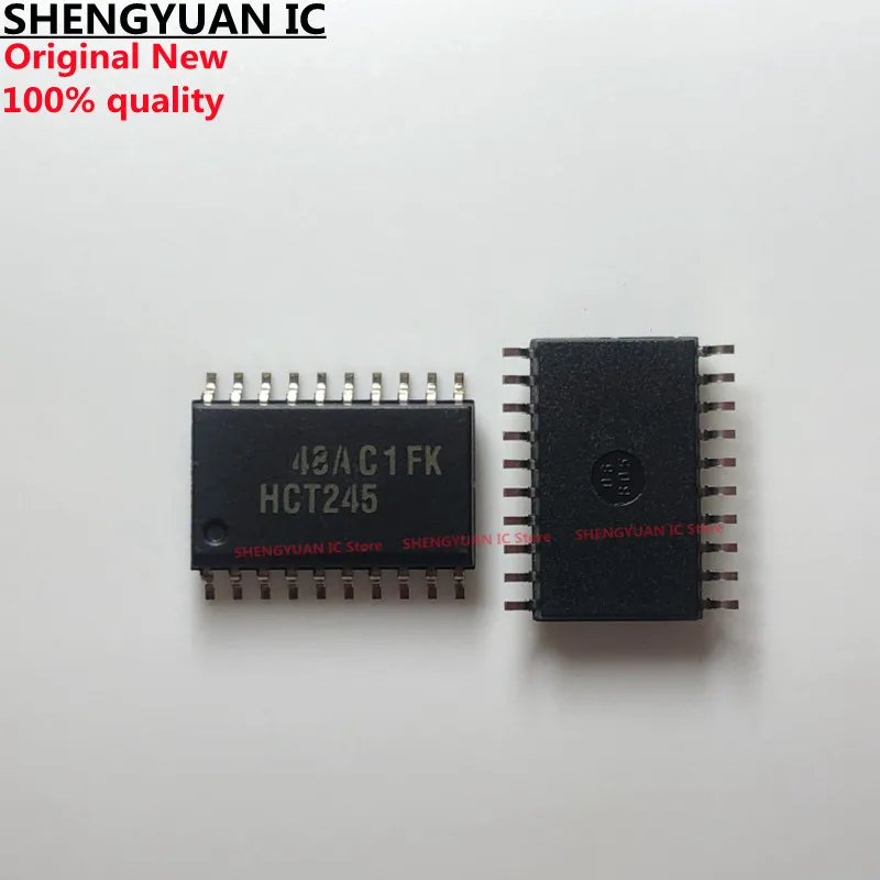 10 pcs SN74HCT245DWR HCT245 SOP20-7.2 SN74HCT245 74HCT245 OCTAL BUS TRANSCEIVERS WITH 3-STATE OUTPUTS quality 100% new original