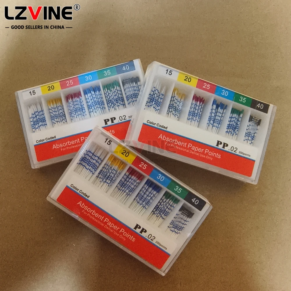 Dental Absorbent Paper Points Root Canal Absorption Endodontics F1 F2 F3 f4 Depth mm Marked Cotton Fiber Tips Dentist Matirial