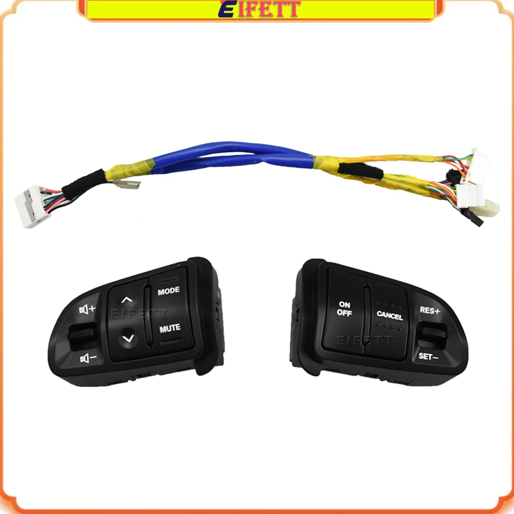 With Heating Wire Car Steering Wheel Audio  Control Buttons For Kia Sportage 2011-2014 96700-3W502 96700-4T000
