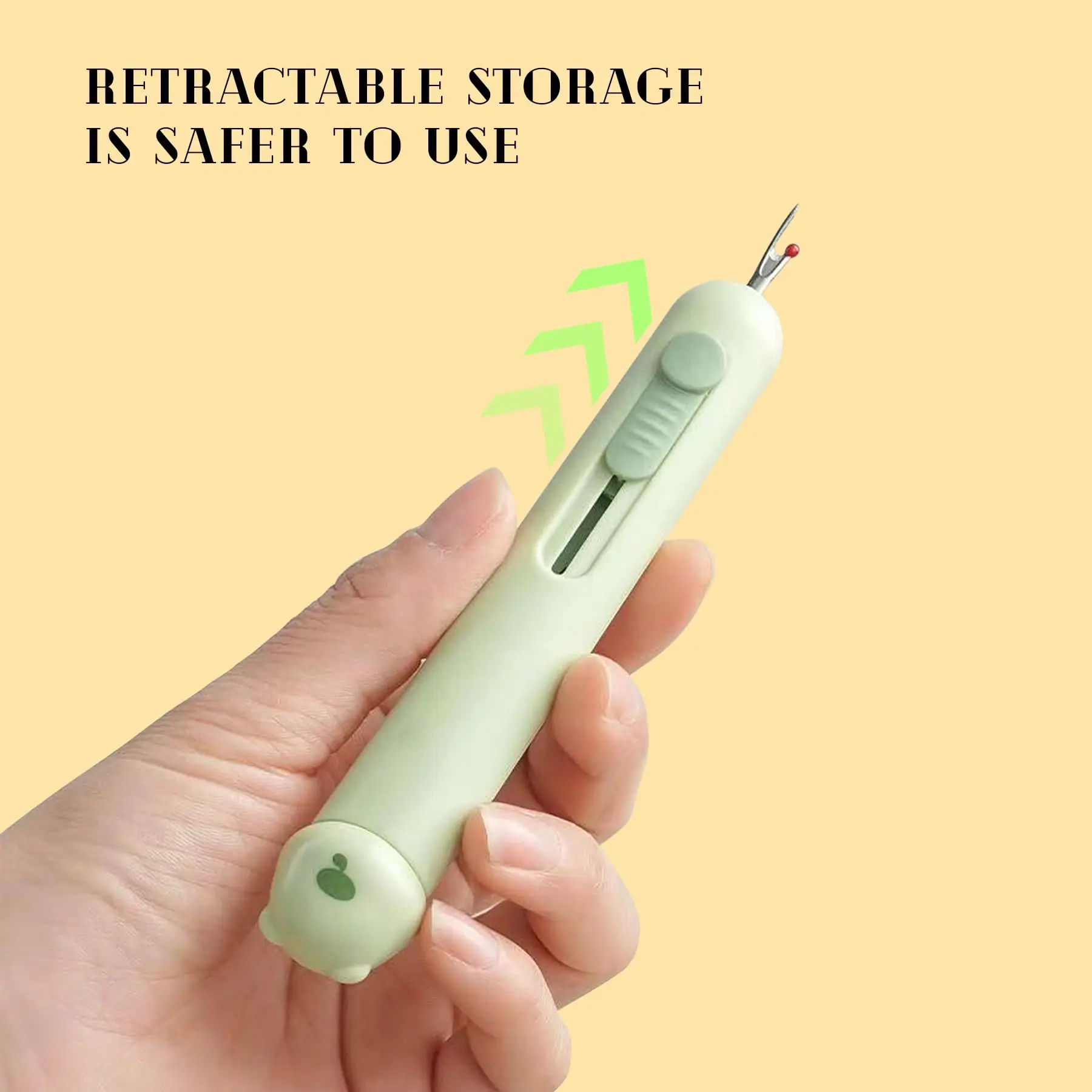 2 In1 Needle Threader Retractable Picking Thread Remover Threader Needlework Double Head Stitch Unpicker DIY Sewing Accessories