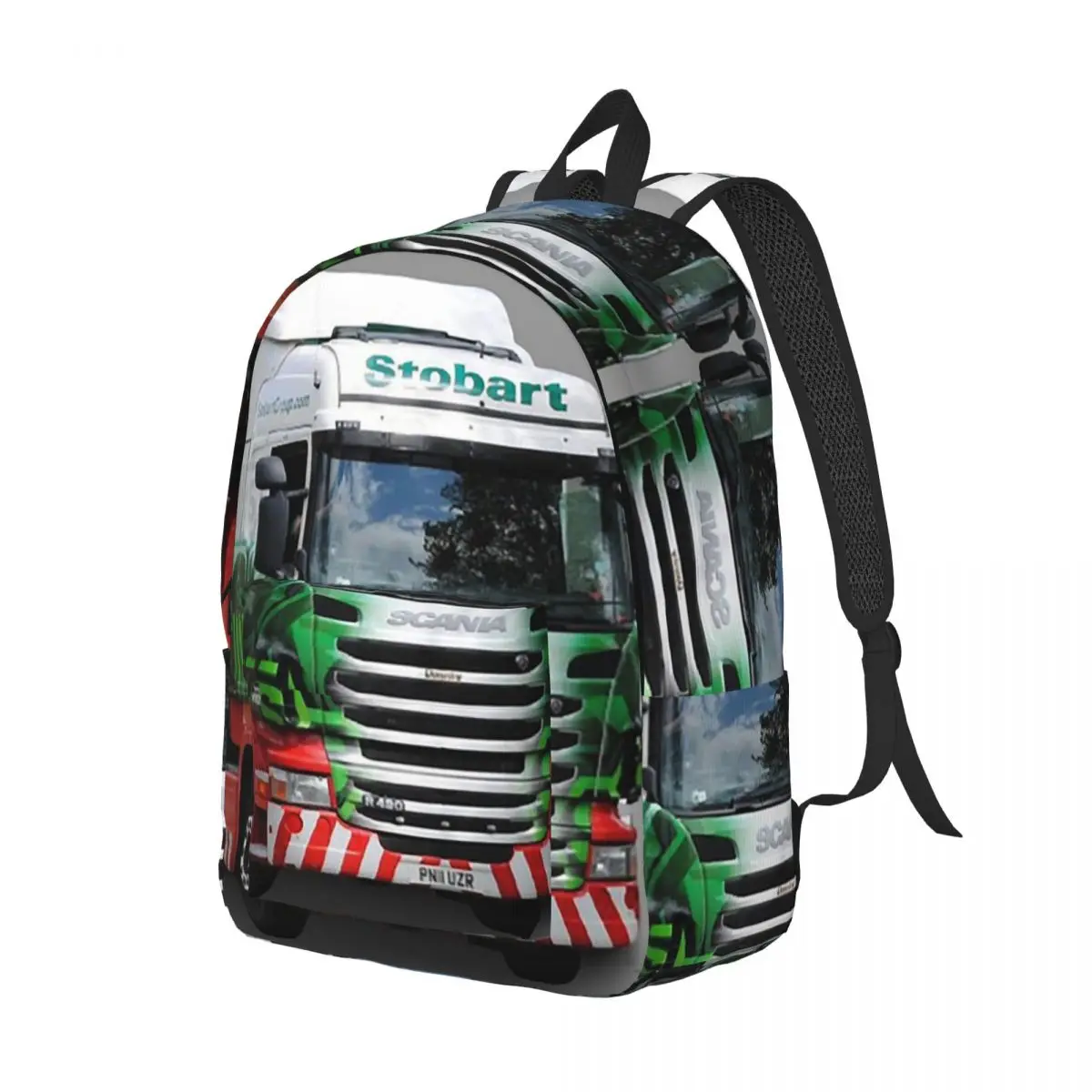 Eddie Stobart Truck Backpack Student Boys Girls BookBag Children School Bag Laptop Shoulder Bags for Men Women