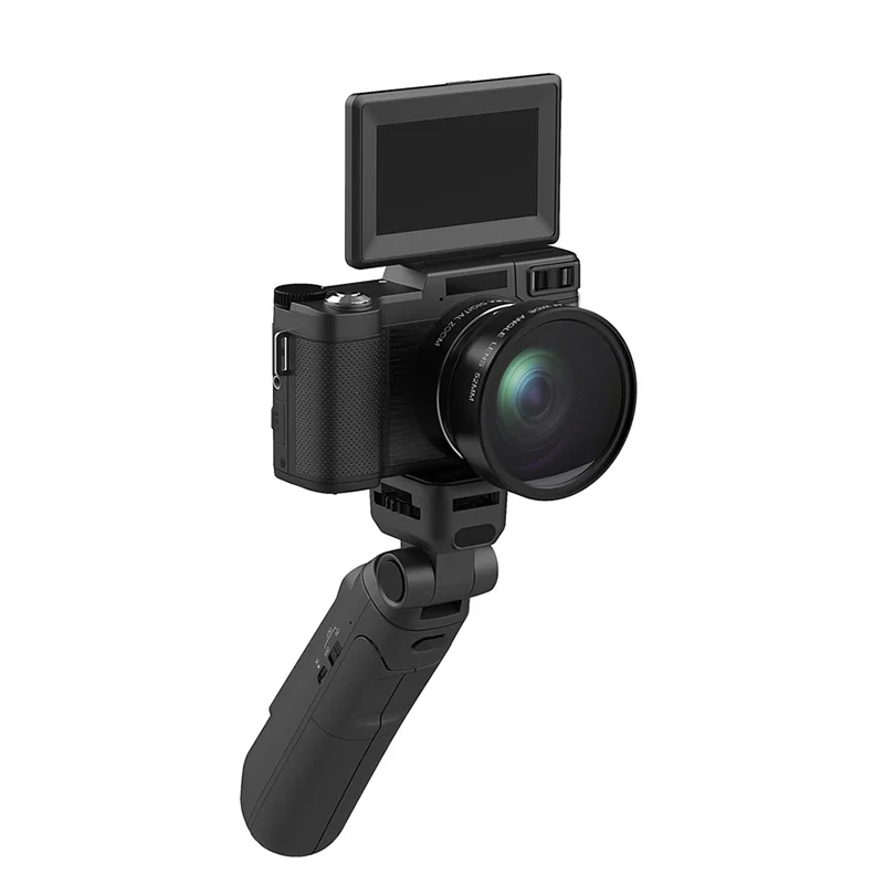 

Цифровая камера 4K, видеокамера Vlog, видеокамера YouTube, цифровой видеорегистратор 48MP WiFi