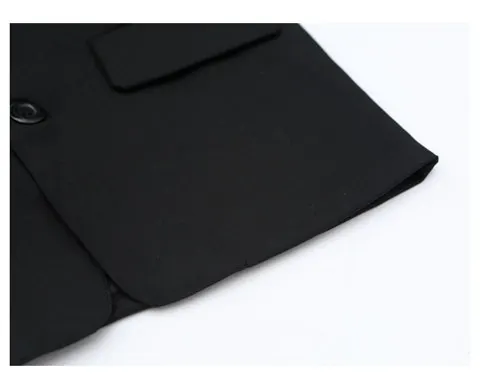Formelle Anzüge für Jungen für Hochzeiten, Blazer, Jacke, Frühling, Herbst, Kleinkind, klassische schwarze Kleidung, Kindermantel, 4, 5, 7, 9, 11, 13, 14 Jahre alt – Detail 10