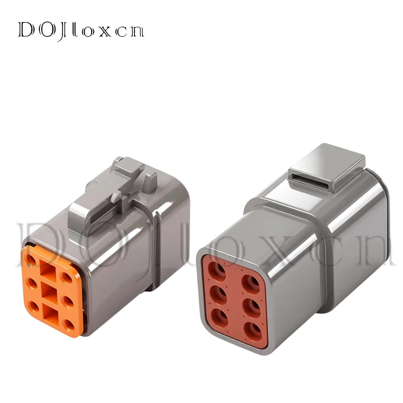 1 Set 2 4 6 Pin Deutsch 2/4/6 Pin Automotive Connector PlugDTP04-2P DTP06-2S DTP04-6P DTP06-6S DTP06-4S DTP04-4P For Cummins