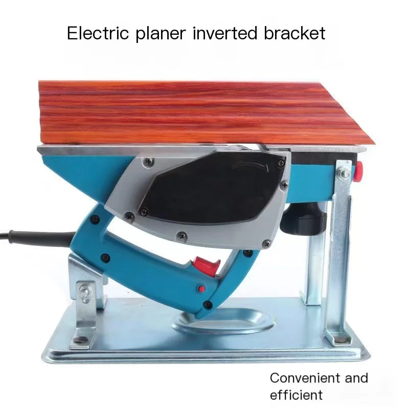 Electric Planer Flip Mounting Bracket,Woodworking Planer Support Practical Household Flip Mount Tool Alloy Flip Planer Stand
