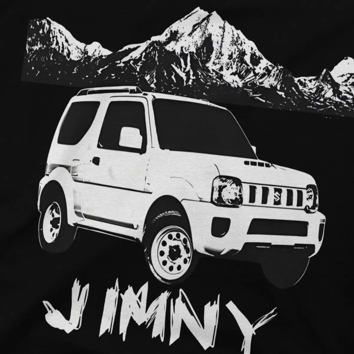 Jimny Unique TShirt S-SUZUKI Leisure T Shirt Summer Stuff For Adult