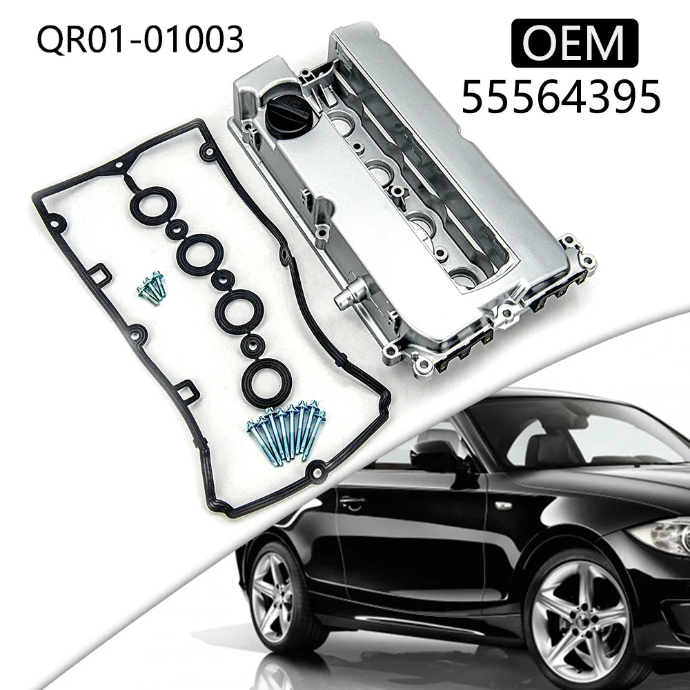 OEM 55564395 Aluminium Engine Valve Cover Camshaft Rocker Cover For 1.8L GM Buick Hideo Chevrolet Cruze Sonic Aveo5 Pontiac G3 W