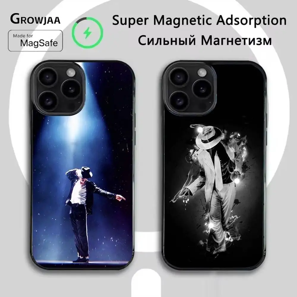 

Classic Dance Michael J-Jackson Phone Case For iPhone 16e,16,15,14,13,12,11,Plus,Pro,Max,Mini Magsafe Magnetic Wireless Charging