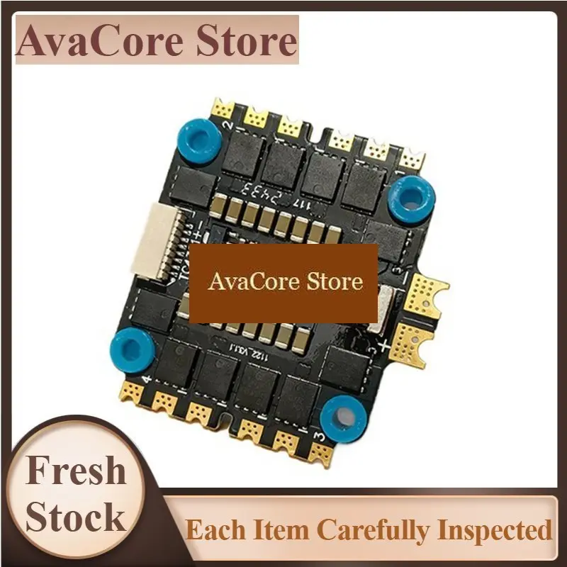 AvaCoreFor FPV Drone Quadcopter Compatible 65A 4In1 ESC 4-6S Lipo Blheli Firmware 30.5X30.5Mm Electronic Speed Controller