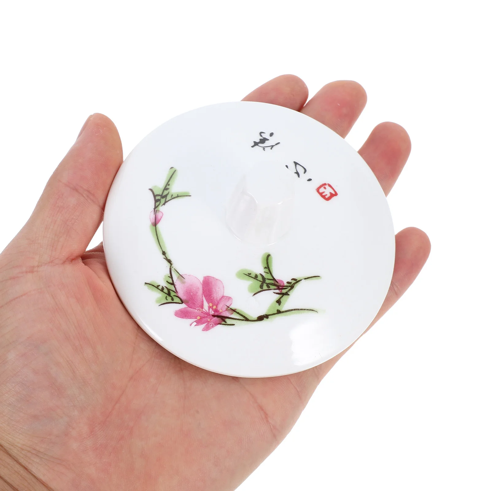 

Ceramic Tea Cup Lid Universal Replacement Coffee Mug Cover Reusable Spill Prevention Mug Lid Cup Cover