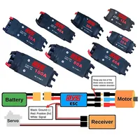 DYS 12A 20A 30A 40A 50A 60A 80A 100A 2-6S Brushless ESC With 5V/6A BEC For RC fixed-wing aircraft helicopter