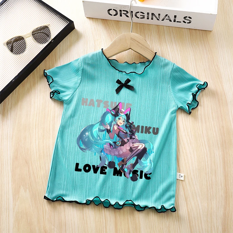 Hatsunes Miku Kids T-shirt Gir - Street Fashion Kids 评论和价格