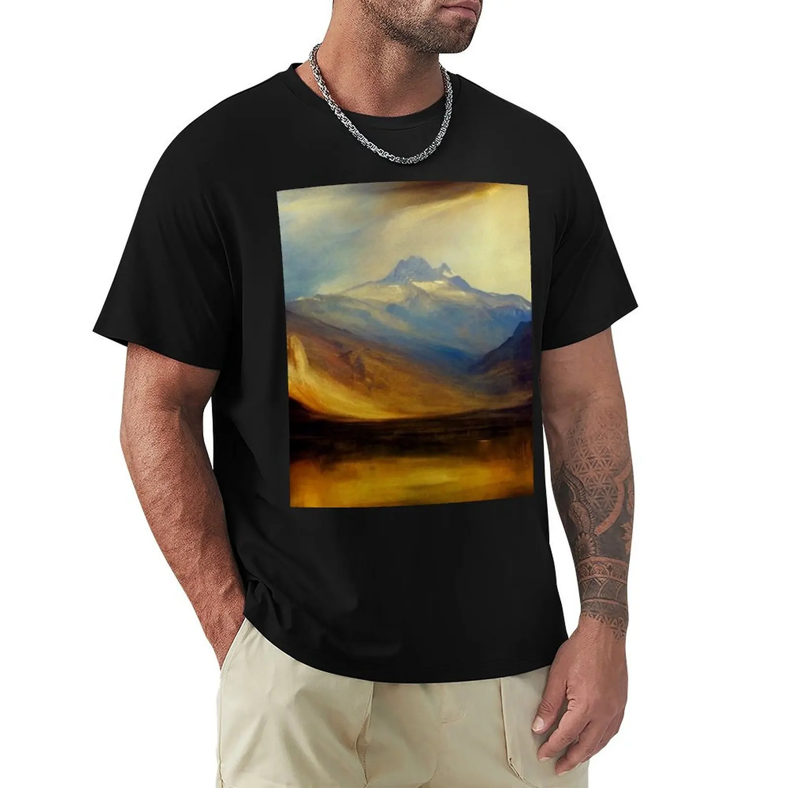 Up in the San Juan Mountains of Colorado T-Shirt Casual Pattern Print Tee Shirt