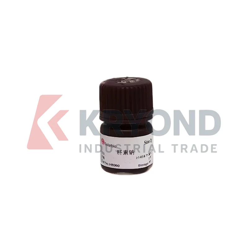 Solarbio Heparin Sodium H8060 CAS 9041-08-1 99 Percent Biochemical Reagent for Laboratory Research Testing Biotech Lab Use 1g 5g
