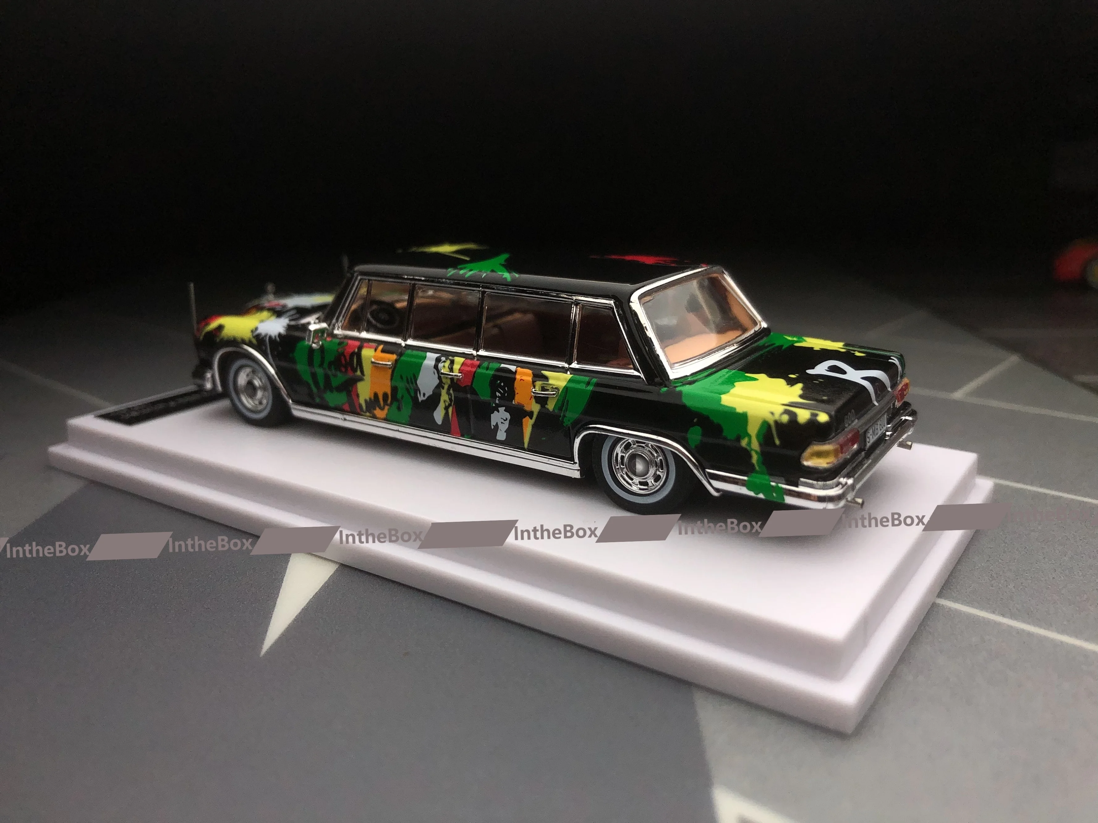 TPC 1:64 MB S600 Pullman Cruise vehicle Diecast Model Car Collection Limited Edition Hobby Toys