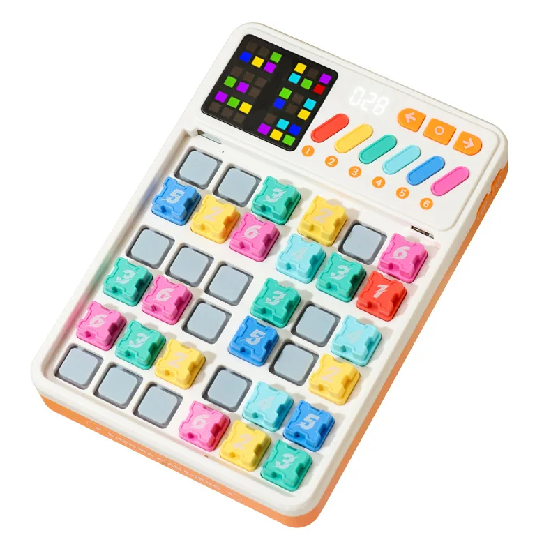 Puzzle Sudoku Intelligent pour Enfant, 3500Challenge, Casse-tête, Jeu Intelligent, Document d'Entraînement, Maths, Voyage, Cadeau d'Anniversaire