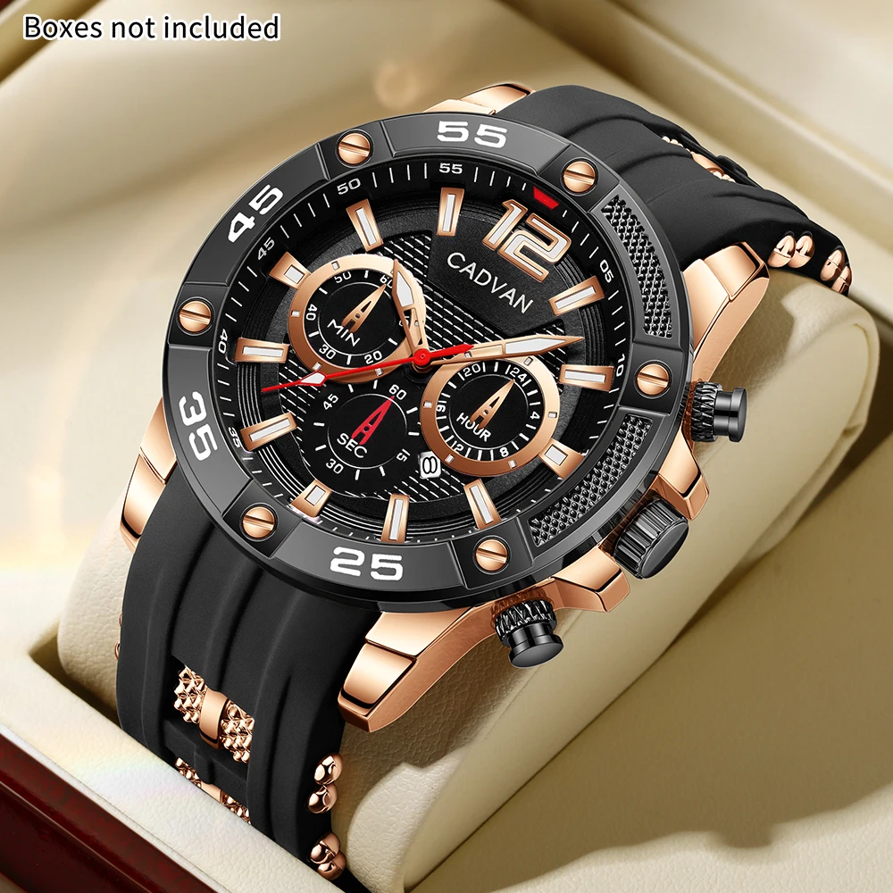 1pc Casual Handsome Men's Quartz Watch Available in Multiple Colors Christmas and Halloween Gifts Includes Simple Gift Box