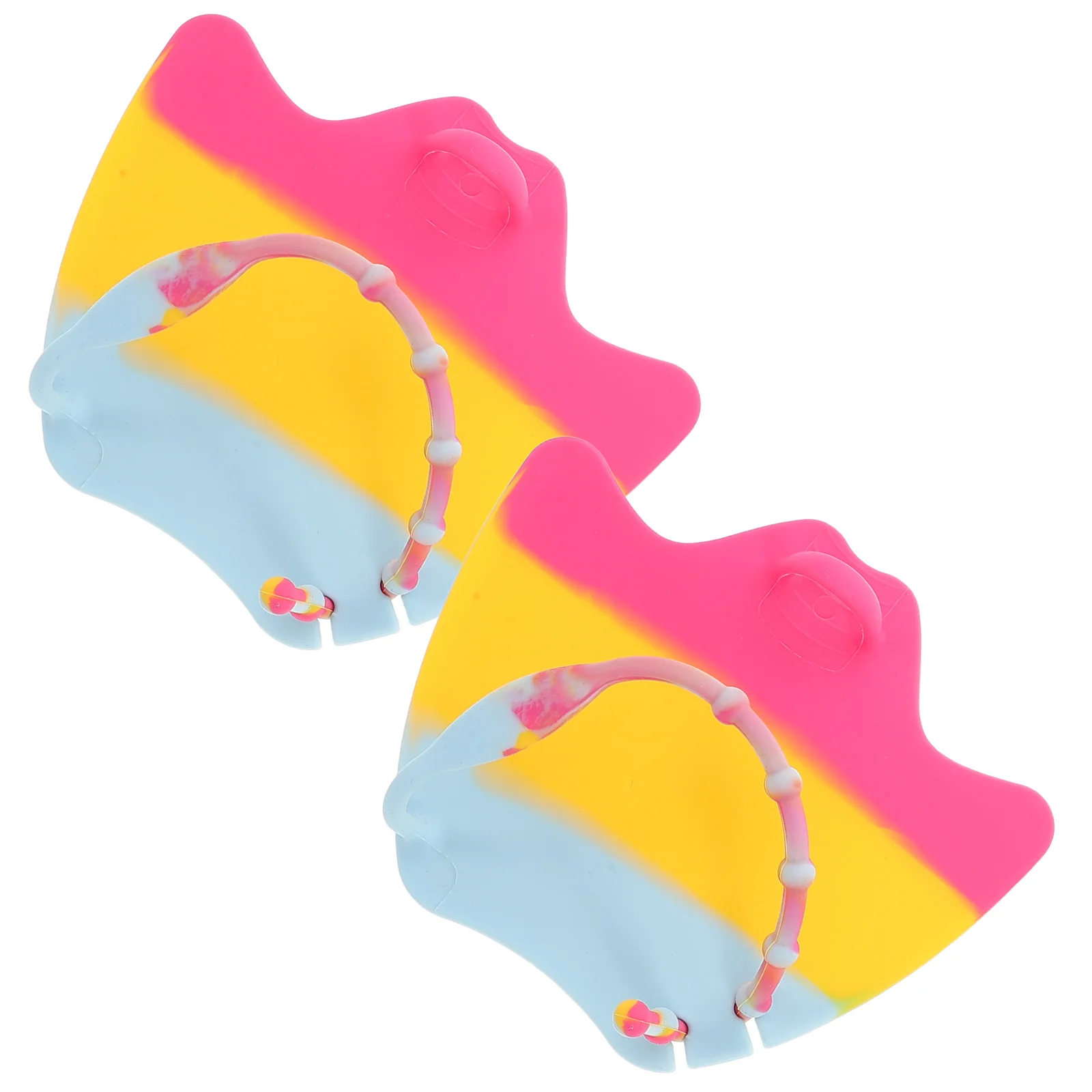 

Silicone Swimming Hand Paddles Adult Kids Gloves Diving Training Adjustable Webbed Hand Paddles For Swimming Swim Gloves