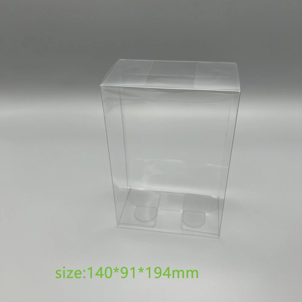 High quality Clear transparent box For Wii U  Am ii bo  Bundled version storage box collection box