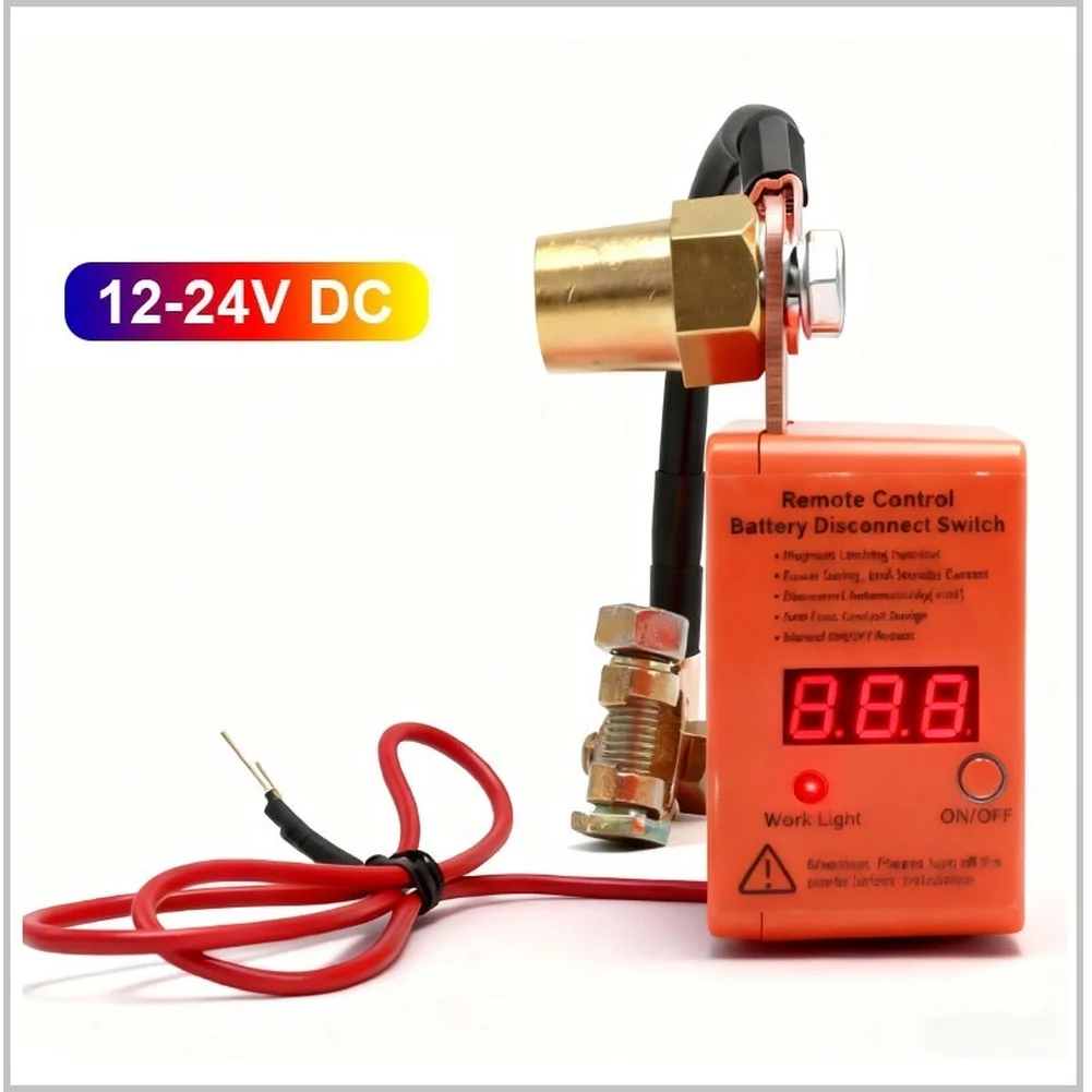 

12 В 24 В разъединитель аккумулятора, дистанционное управление, изолятор автомобильного аккумулятора, защита от утечки, разъединитель цепи аккумулятора