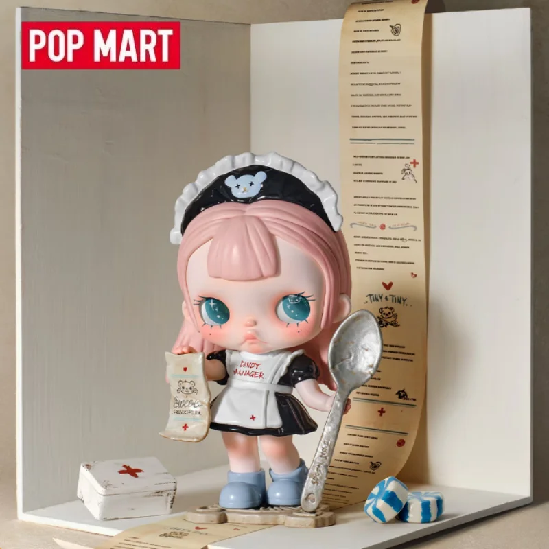 POP MART Sugar Therapy Room Unlock The Key of Answers Serie Blindbox-Spielzeug Kawaii Anime Actionfigur Überraschungs-Mystery-Box Geschenk