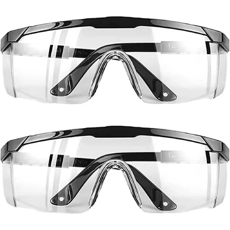 For High definition anti drop and stretchable mirror legs, anti fog transparent goggles, anti splash and anti droplet