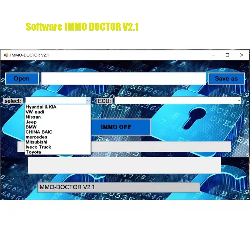 

2025 New IMMO DOCTOR V2.1 With Unlimited KEYGEN MULTI BRAND Immo Off Software ECU Chip Tuning for sim2k MT38 ME 17.9.2 MED17.9.8