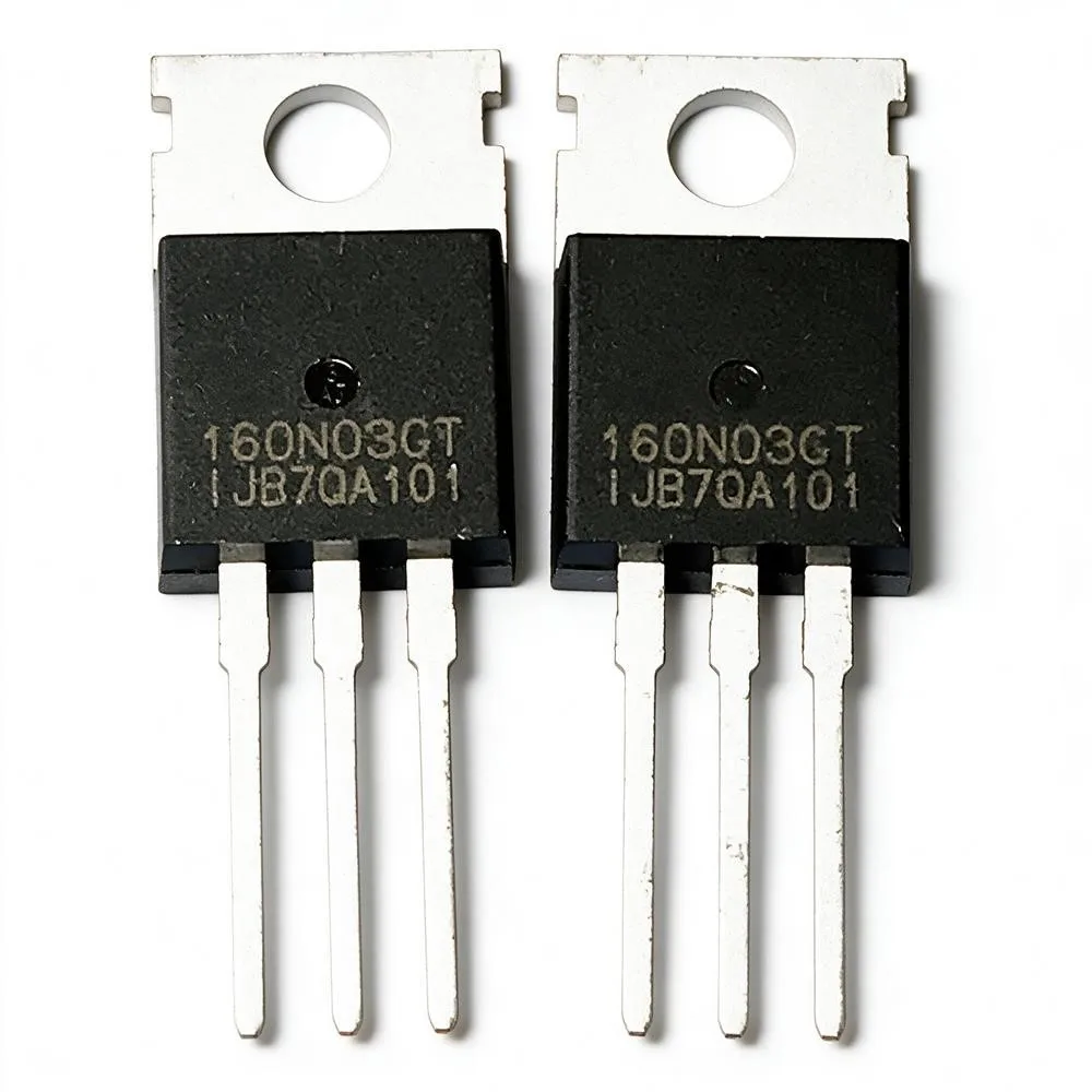 5PCS TTP160N03GT 30V 160A NTP60N06G 60V 60A JMTC58N06B 58A60V P60NE06-16 STP60NE06-16 PTP18N20A 18A 200V CEP80N75 80N75 75V80A