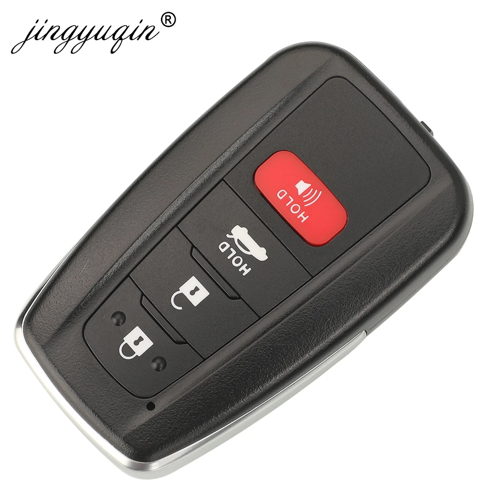 jingyuqin Smart Remote Car Key 433MHz 4A HITAG AES NCF29A1M Chip For Toyota Corolla 2018-2022 FCC ID: B2U2K2R P/N: 8990H-02050