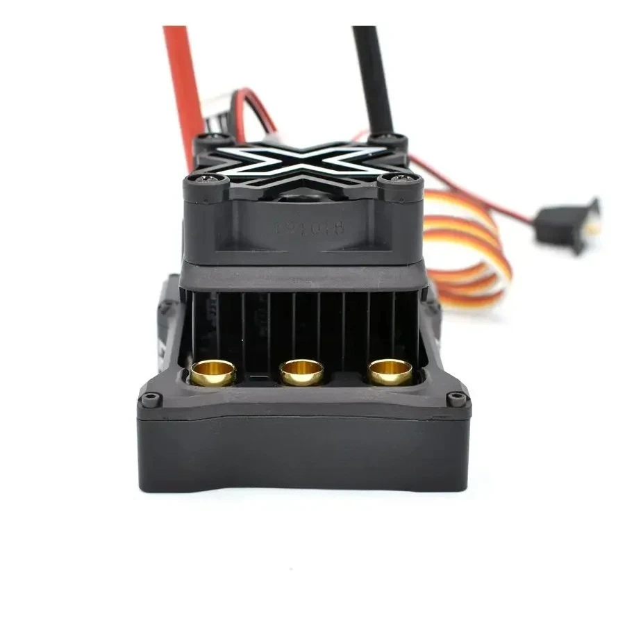 Castle Creations Mamba X 2-8s Sensored Esc Castle Mamba X Speed Controller For 1/6 Rc Truck Car 1717 1/6 33.6v