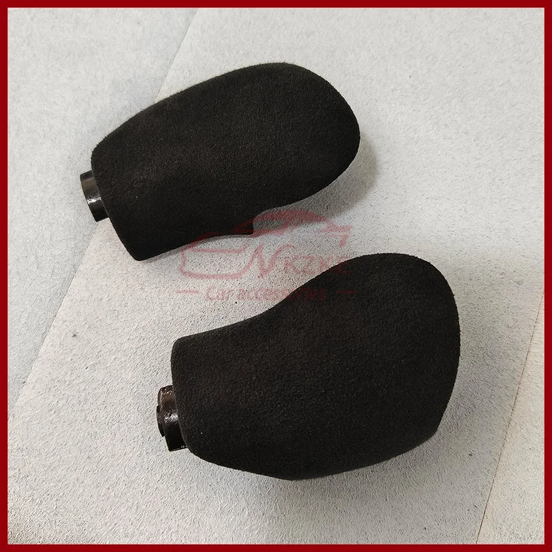 For Skoda Octavia Superb Yeti DSG Gear Shift Knob Leather With DSG LOGO Car Parts Gear Shift Head Car Accessories