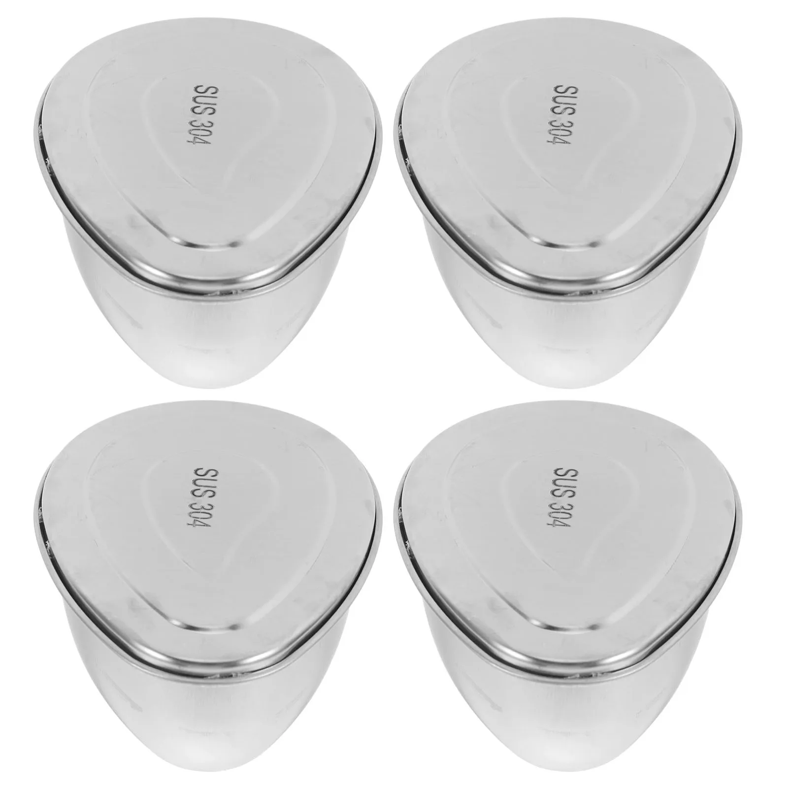 

4pcs Stainless Steel Steamer Trays Small Vegetable Steam Grid For Pot Multi-Use Steamer Insert Cooking Food Tray Kitchen