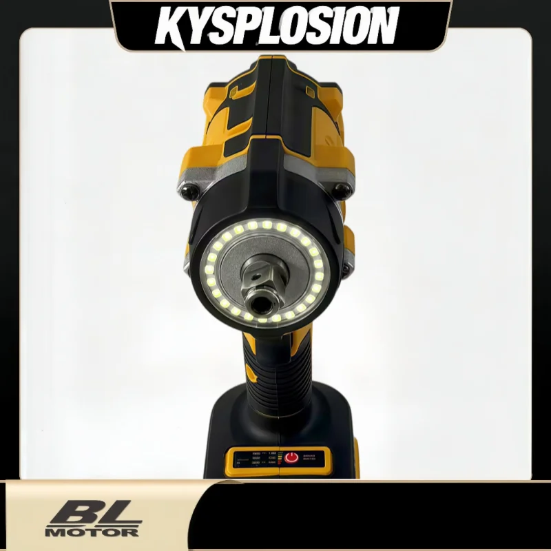For DeWalt 20V Max Battery 3-In-1 Cordless Brushless Impact Wrench  with RSS & Ring LED Light & 3-Speed Adjustment