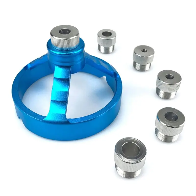 

B03C-Woodworking 3-In-1 Punch Locator, Hole Opener, Round Wood Tenon Locator, Vertical Drill