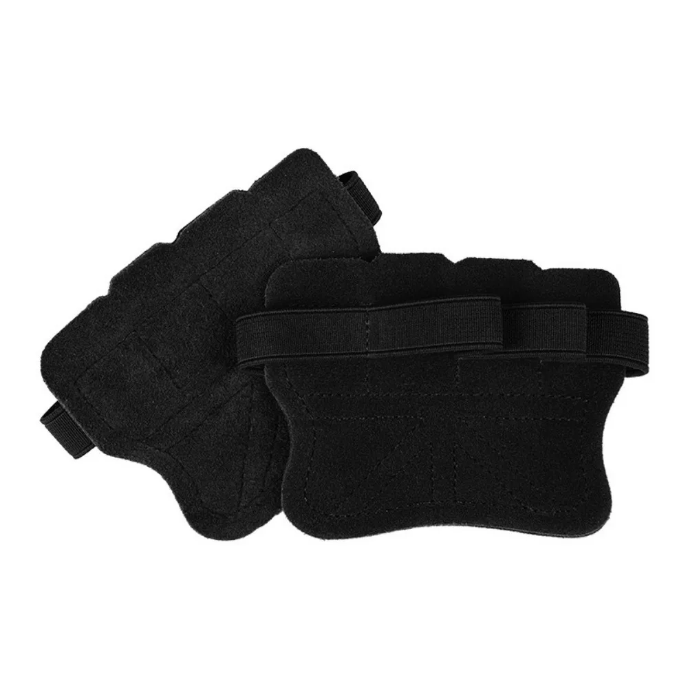 

1 Pair Anti-slip Fitness Four Fingers Gloves Wear-resistant Breathable Weightlifting Gloves Shock Absorption Training Palm Guard