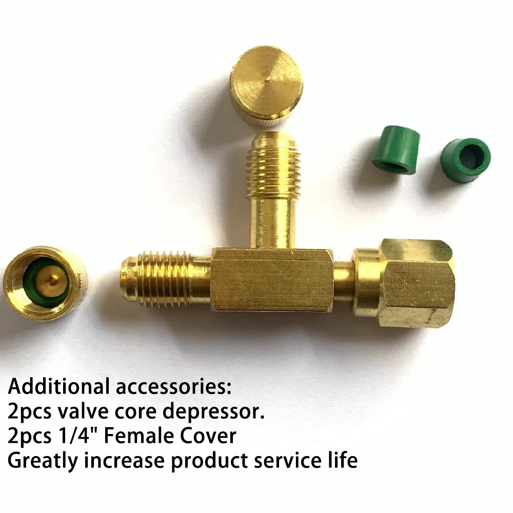 1Pc Quick Coupler Access Tee Adapter 1/4