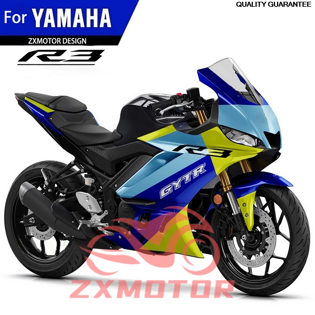 Cool Design Fairing Kit for YAMAHA R3 R25 19 20 21 22 23 Motorcycle Racing Fairings YZF R3 2019 2020 2021 2022 2023