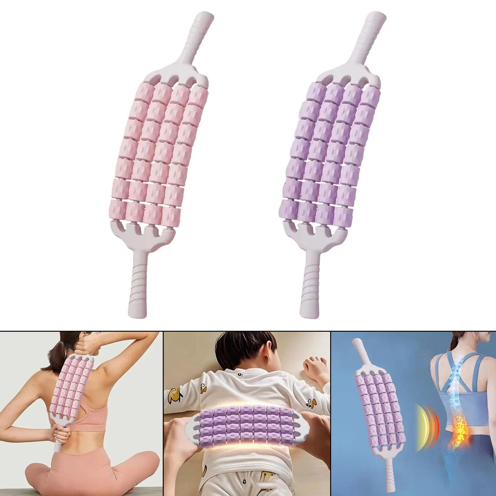 

Massage Roller Handheld Calf Rolling Massager Practical Flexible Lightweight 4