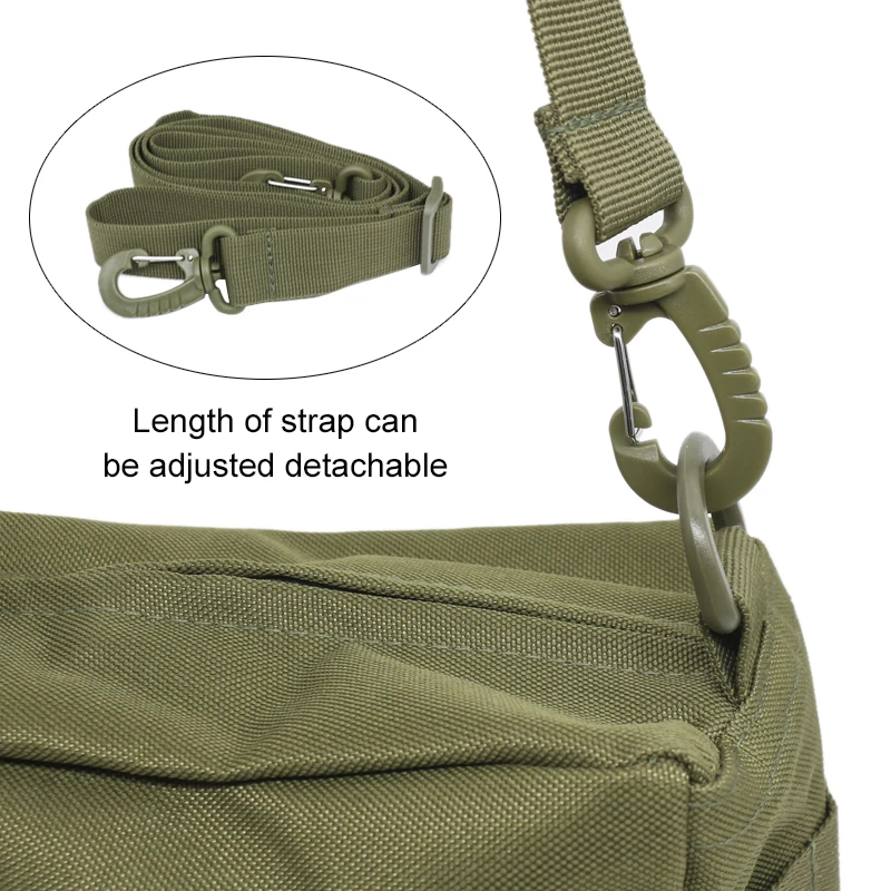 Tactical Backpack Molle Sling Bag Hunting Accessories Storage Pouch Nylon Outdoor Sports Camping Hiking Travel Pack