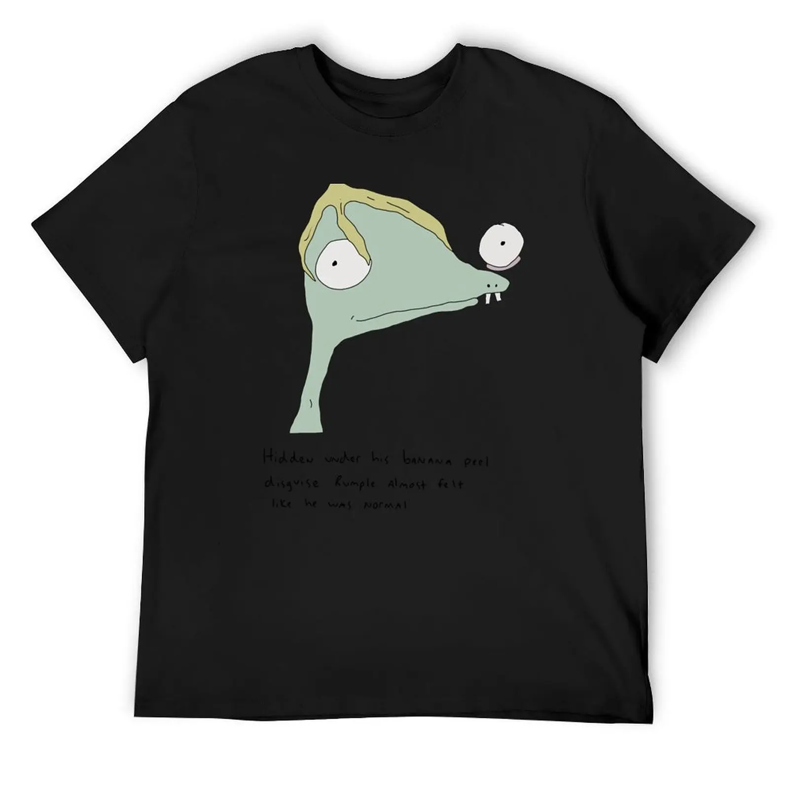 

rumple buttercup T-Shirt anime custom t shirt gifts for boyfriend quick-drying Men's cotton t-shirt