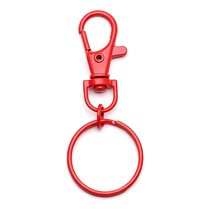 5/10 stücke Bunte Schlüsselring Karabiner Haken Mit Verstellbarer Schnalle Für Die Herstellung Von Schlüsselbund DIY Taschen Puppe Haken Schmuck zubehör – Detail 9